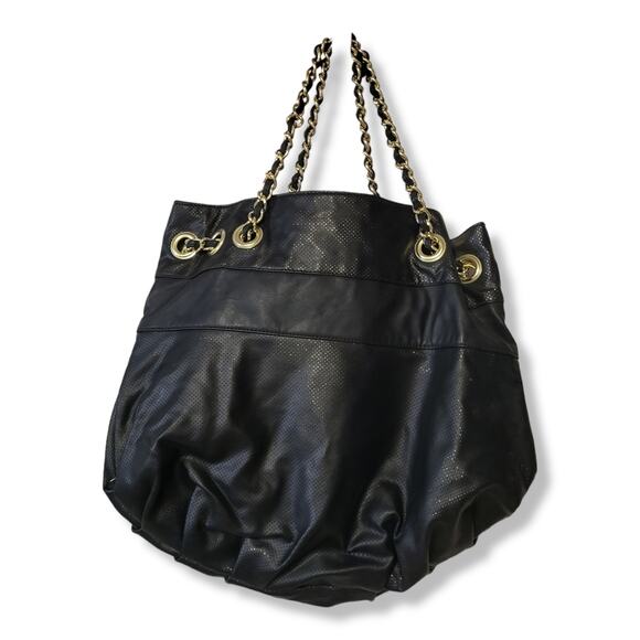 Rampage Tote with Zippered Pockets, Gold and Black Tassels - Picture 7 of 8